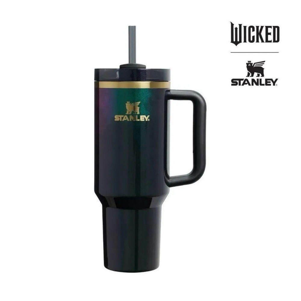 Stanley Wicked Iridescent Tumbler with Gold Accent